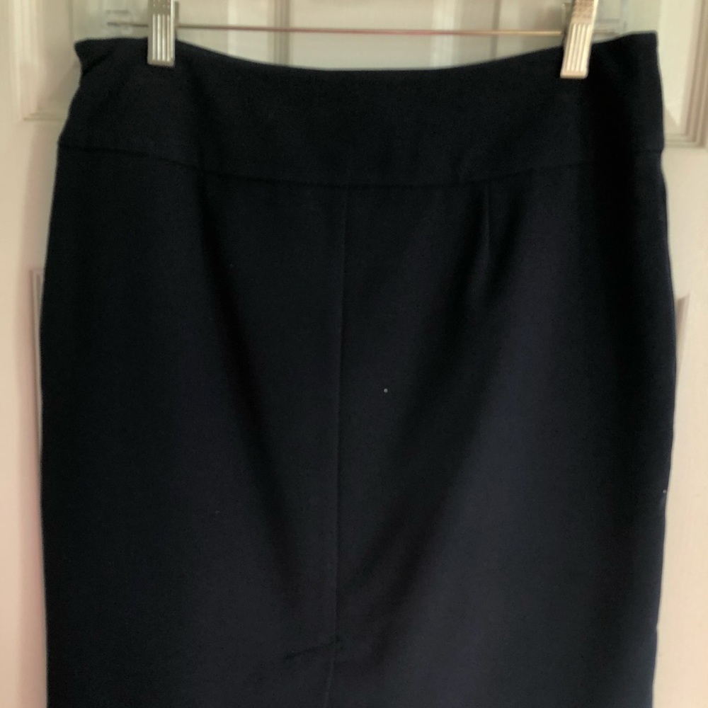 212 Collection Navy Pencil Skirt-Size 8